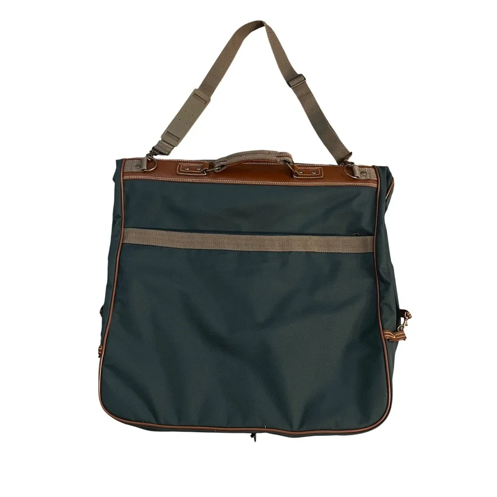 Ricardo Beverly Hills Garment Bag Forest Green bi- Fold Travel Suit Carrier